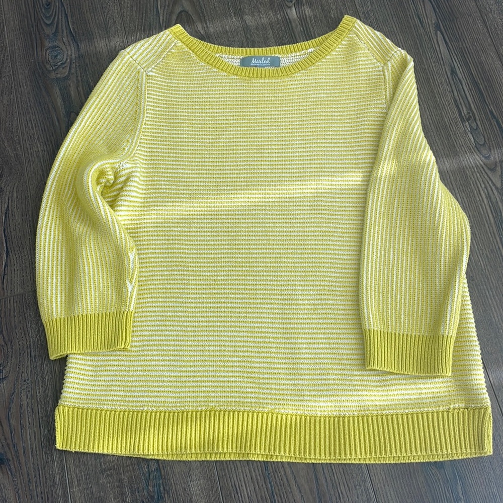 Marled Reunited  striped sweater XL